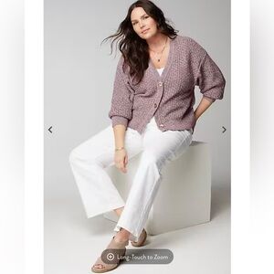 J Jill Barely Flare Jeans